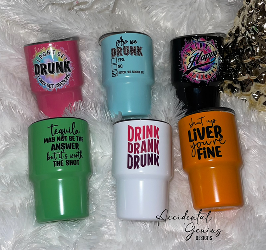 DRINK!  Shot glass set