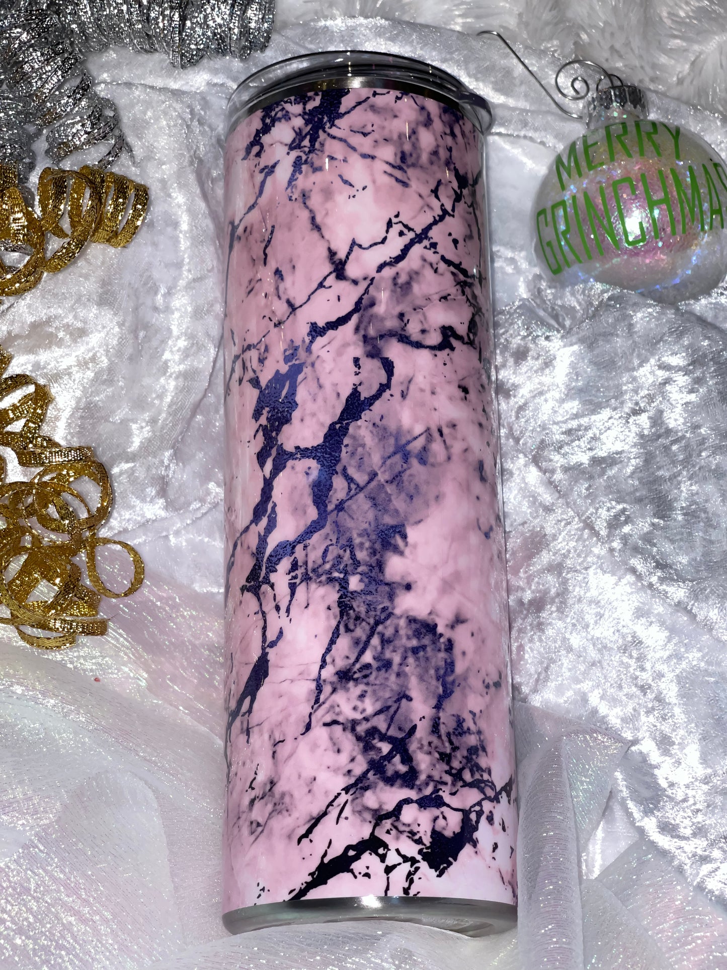 Pink marble - 30oz