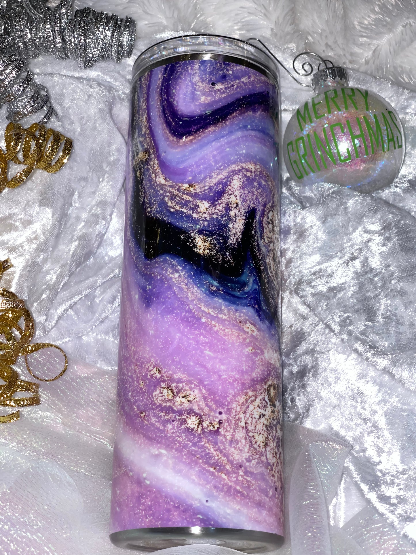 Purple marble - 30oz