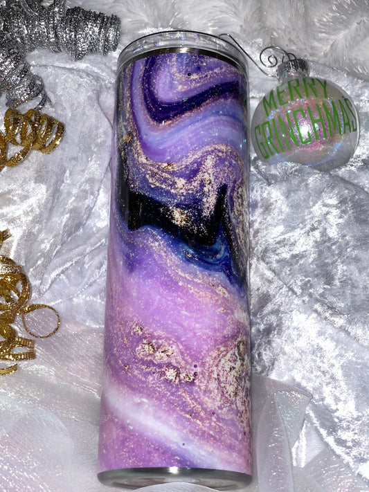 Purple marble - 30oz