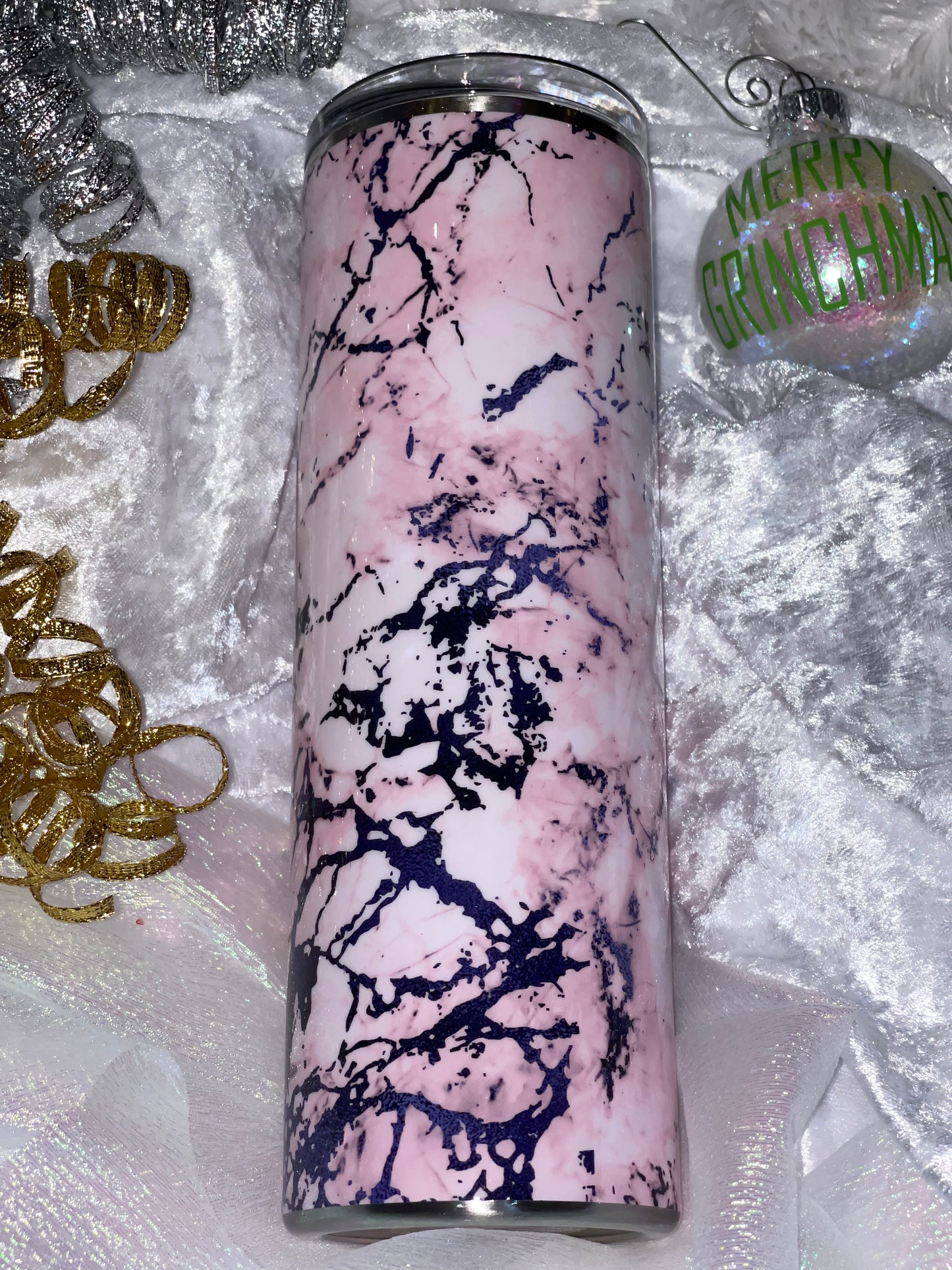 Pink marble - 30oz